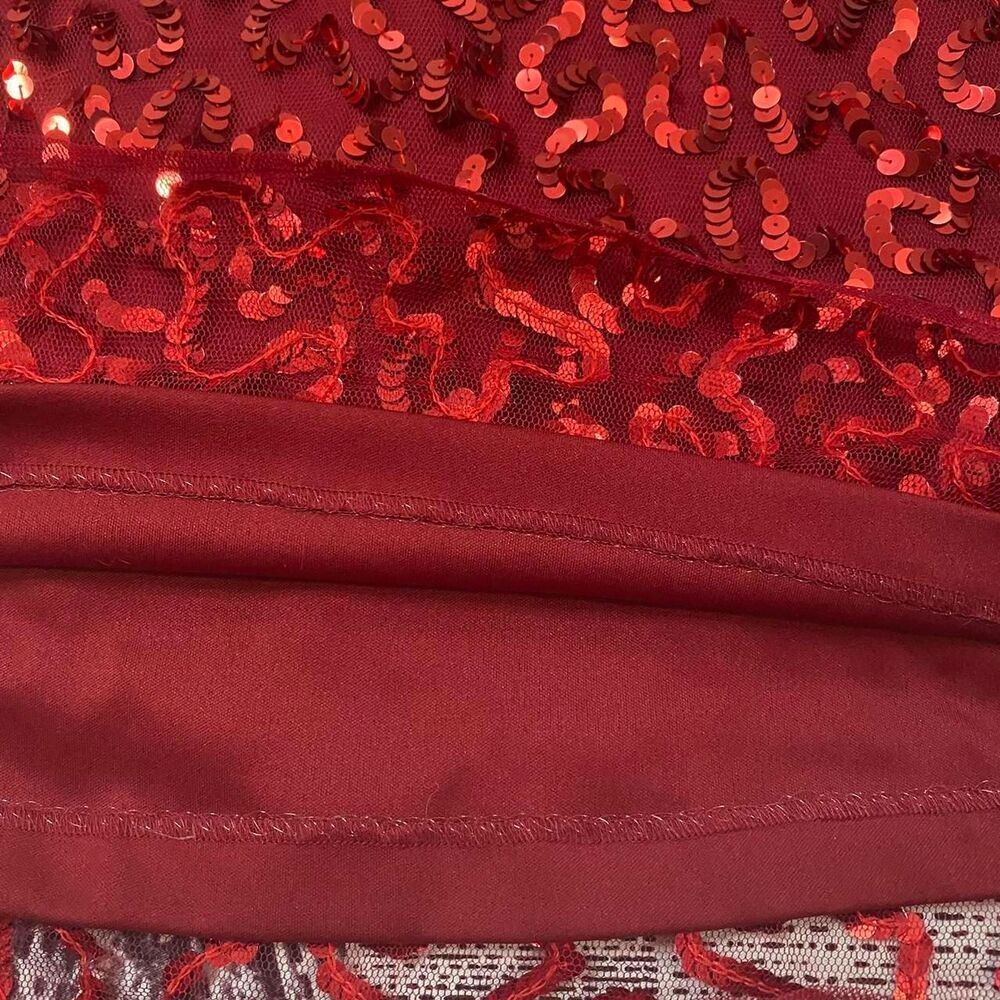 Betsey-johnson Women's Red Dress - Picture 7 of 8